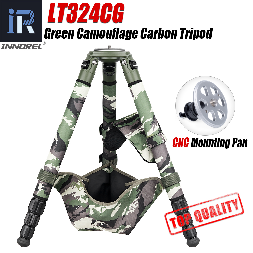 Heavy Equipment Video - INNOREL LT324CG Kamuflase Serat Karbon Tripod