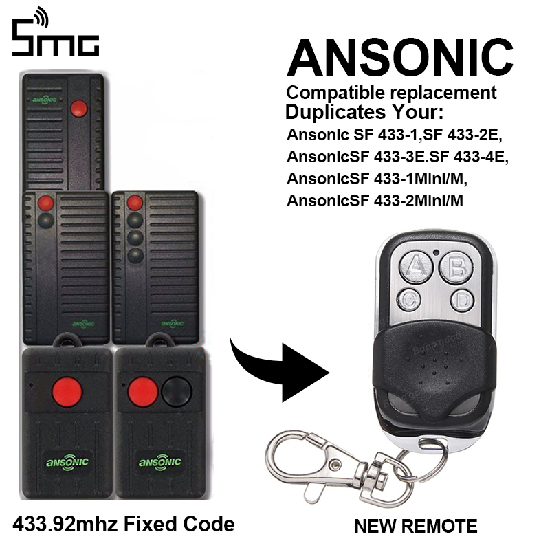 Heavy Equipment Garage - Untuk ANSONIC SF 433-1,SF 433-2E,433-3E.SF 433-4E,SF