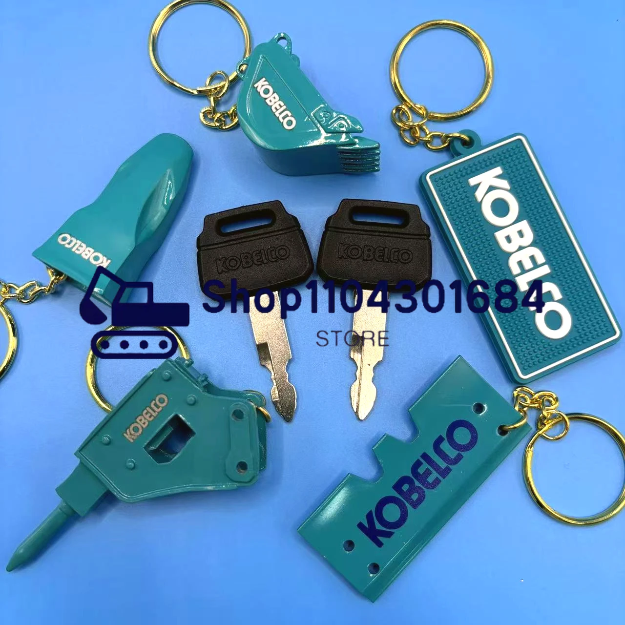 Heavy Equipment Bulldozer - 2 buah kunci K250 untuk Kobelco,