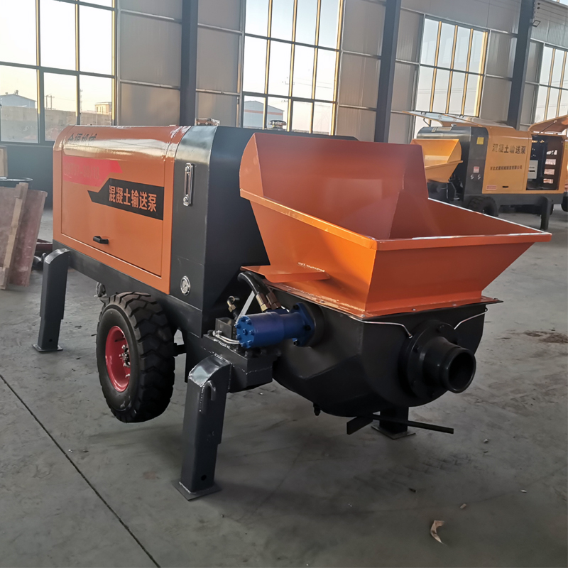 Concrete Mixer Machine - Mesin Pompa Beton Diesel Mesin Pengaduk