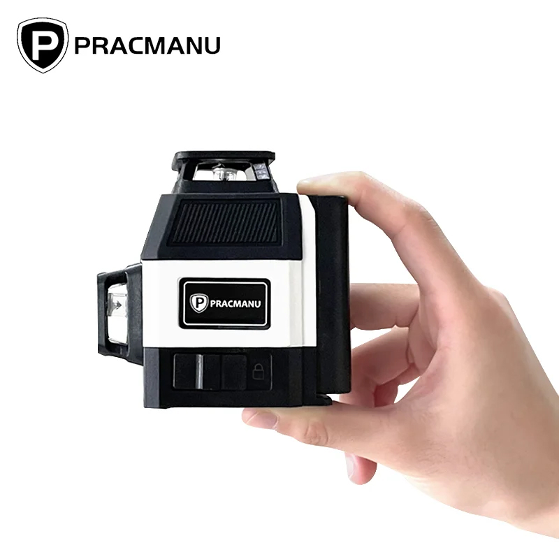 Laser Level Rotary - Pracmanu Laser Mini 12 Garis 3D,
