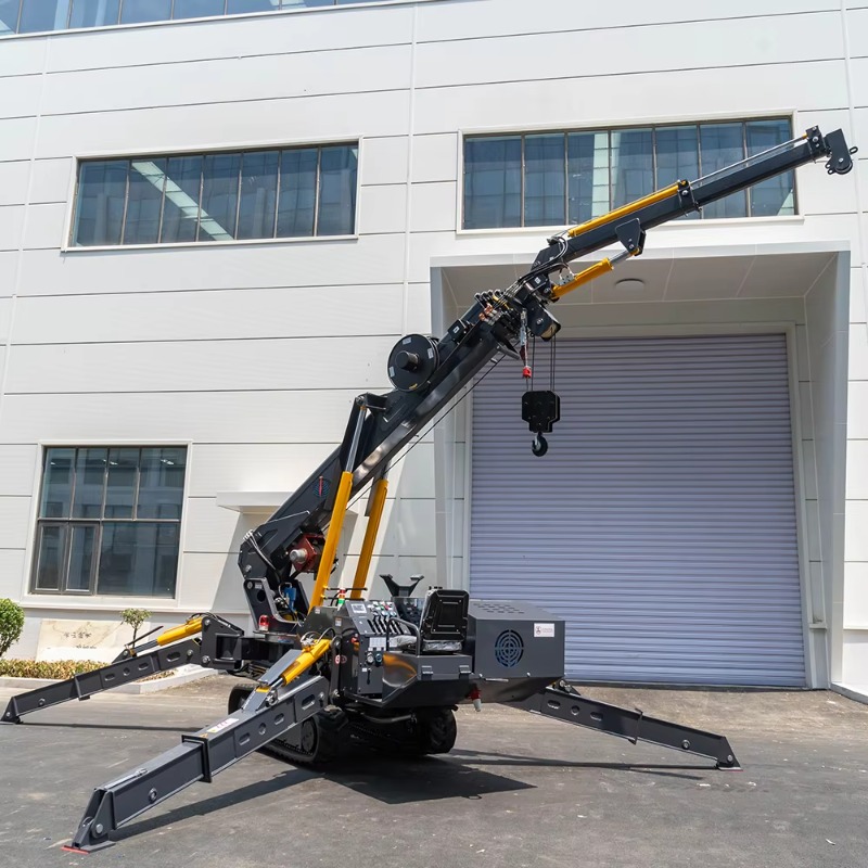 Mini Spider Crane Mesin Hidrol - Heavy Equipment Electrical ulasan dan harga