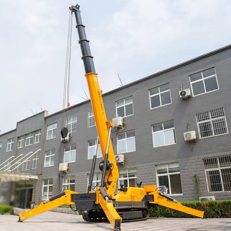 Mini Spider Crane Mesin Hidrol - Heavy Equipment Electrical ulasan dan harga