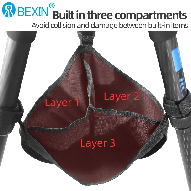 BEXIN Tas Berat Tripod Hitam T - Heavy Equipment Video ulasan dan harga