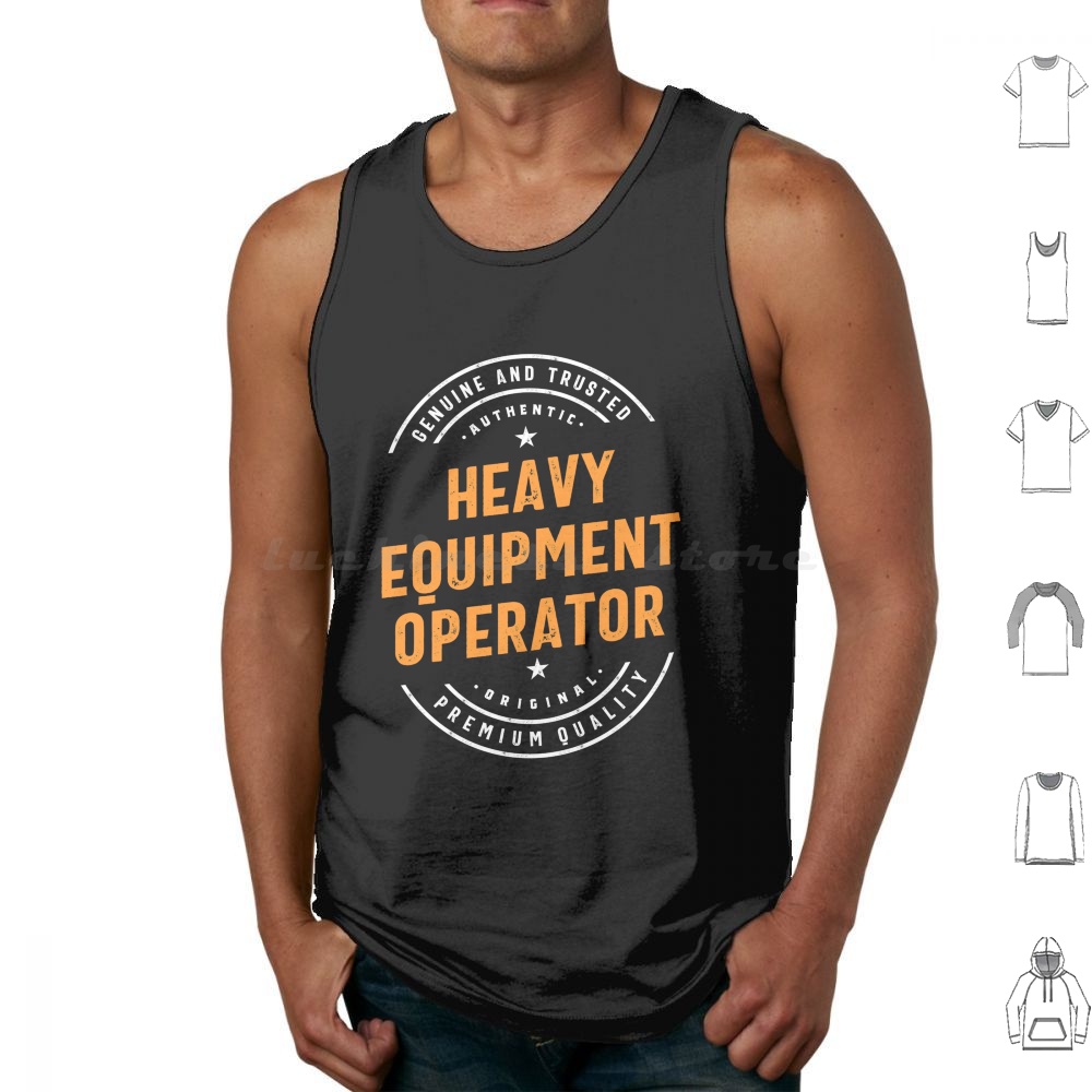 Kaos Tank Top Operator Alat Be - Heavy Equipment Jobs ulasan dan harga