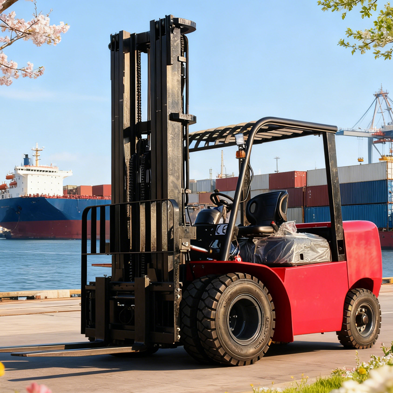 Forklift Diesel 8 Ton Heavy Du - Heavy Equipment Forklift ulasan dan harga