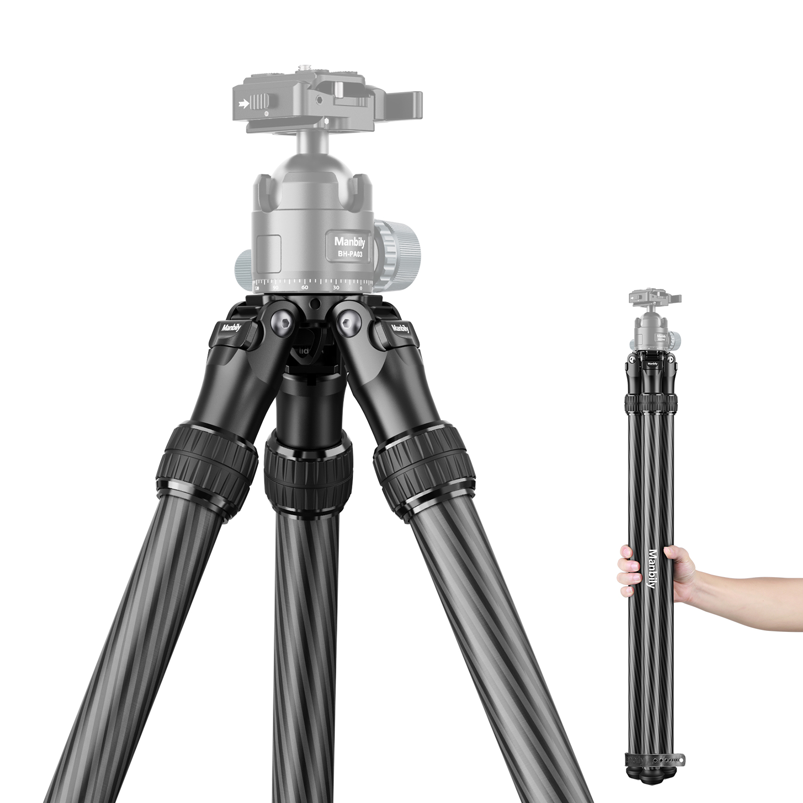 Tripod Manbily WZ-2832 Heavy D - Heavy Equipment Video ulasan dan harga