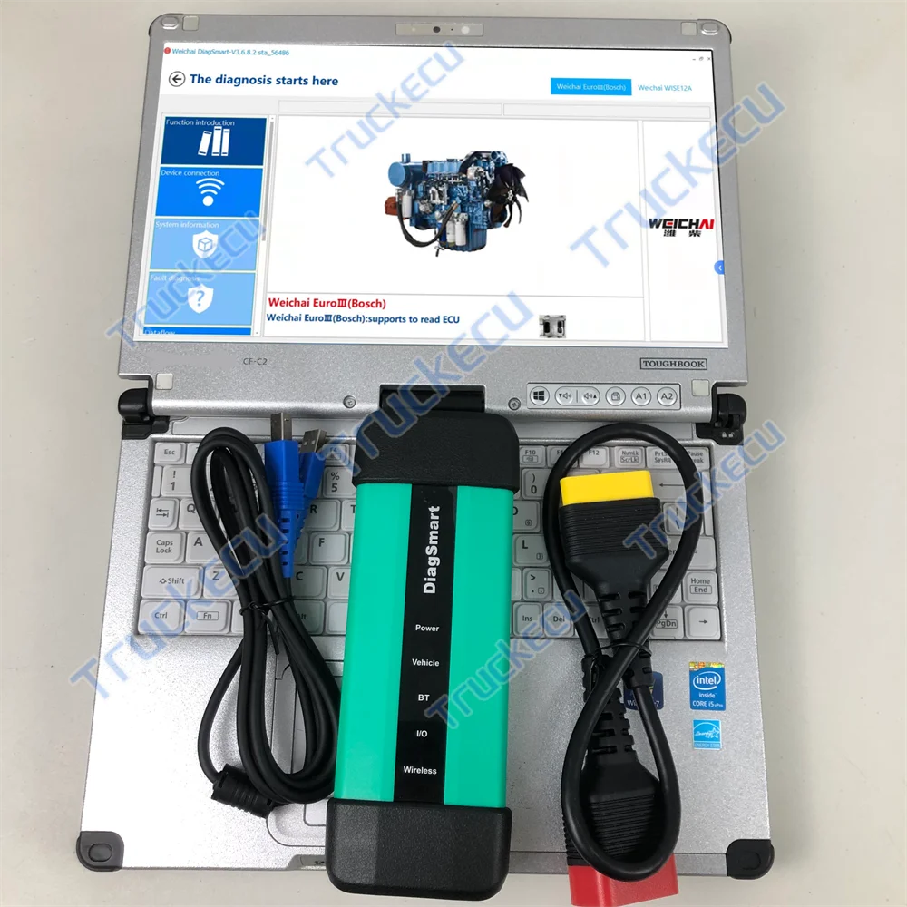 Alat Diagnostik Truk Diesel Tu - Heavy Equipment Inspection ulasan dan harga