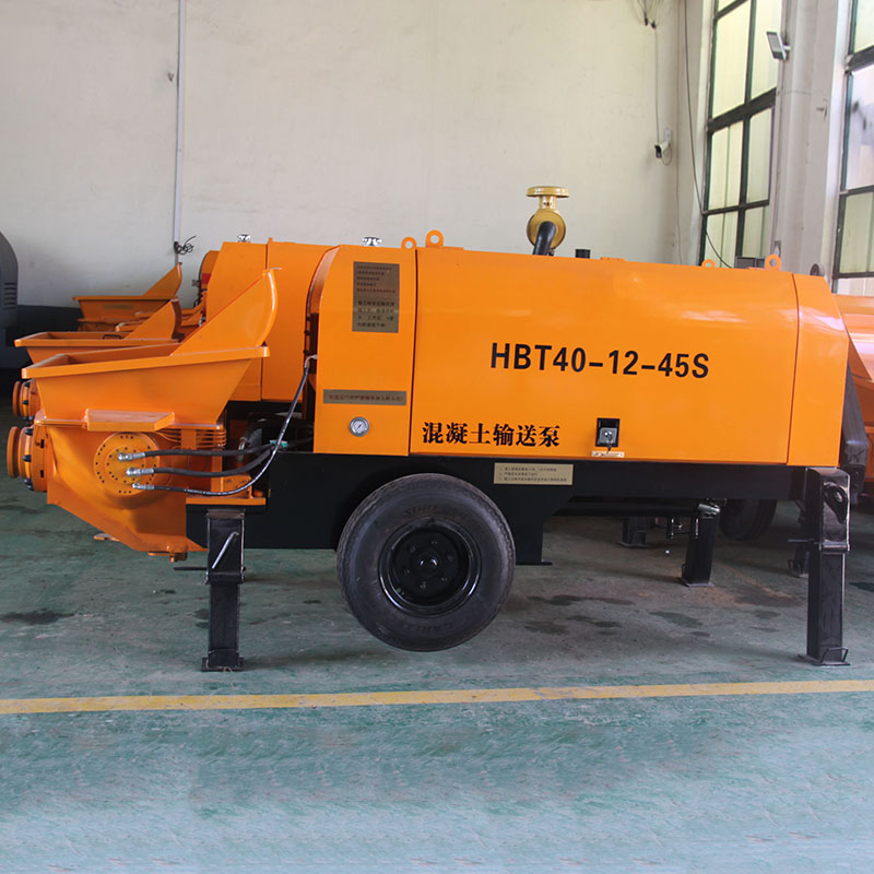Mesin Pompa Beton Diesel Mesin - Concrete Mixer Machine ulasan dan harga