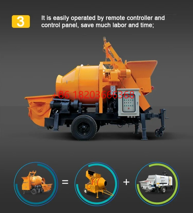 Mesin Pompa Beton Kustom, Mesi - Concrete Mixer Machine ulasan dan harga