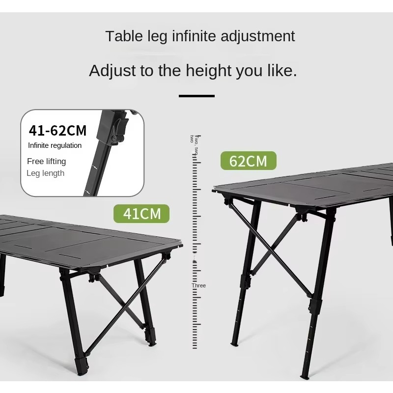 Meja Lipat Camping Outdoor Hea - Heavy Equipment Unit ulasan dan harga