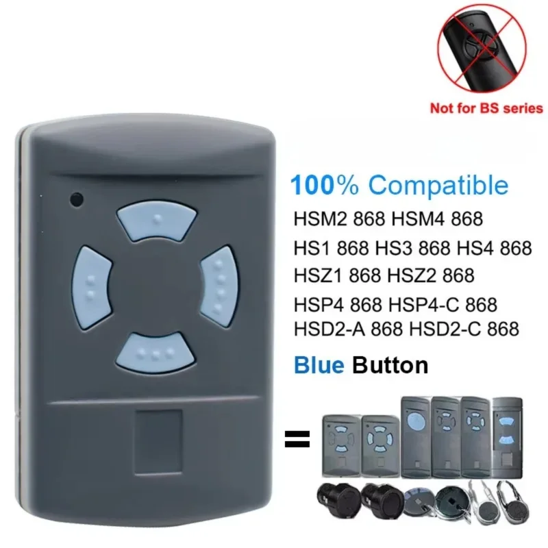 Remote Control 868 MHz HSM4 HS - Heavy Equipment Garage ulasan dan harga